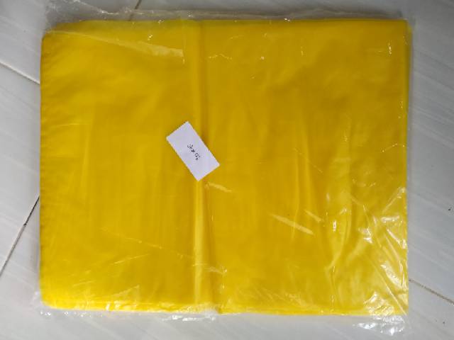 Plastik warna polos Plastik HD tanpa plong/TEBAL 0,4