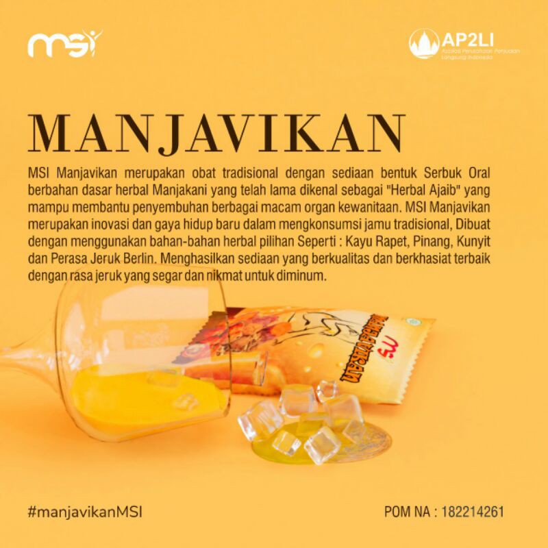 

satu paket manjavikan MSI