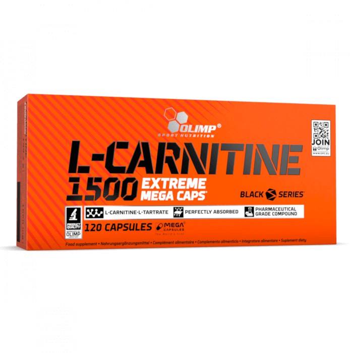 L-Carnitine 1500 Extreme Mega Caps 120 Capsul