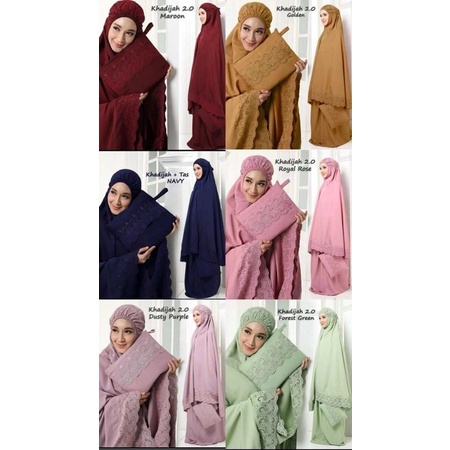 mukenah khadijah original goga.co