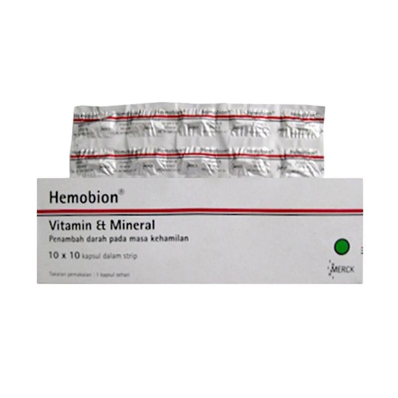 Hemobion Vitamin &amp; Mineral Strip 10 tablet