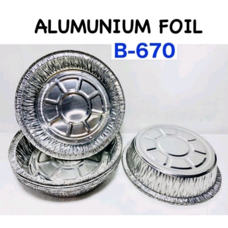 Aluminium Foil B 670 + tutup