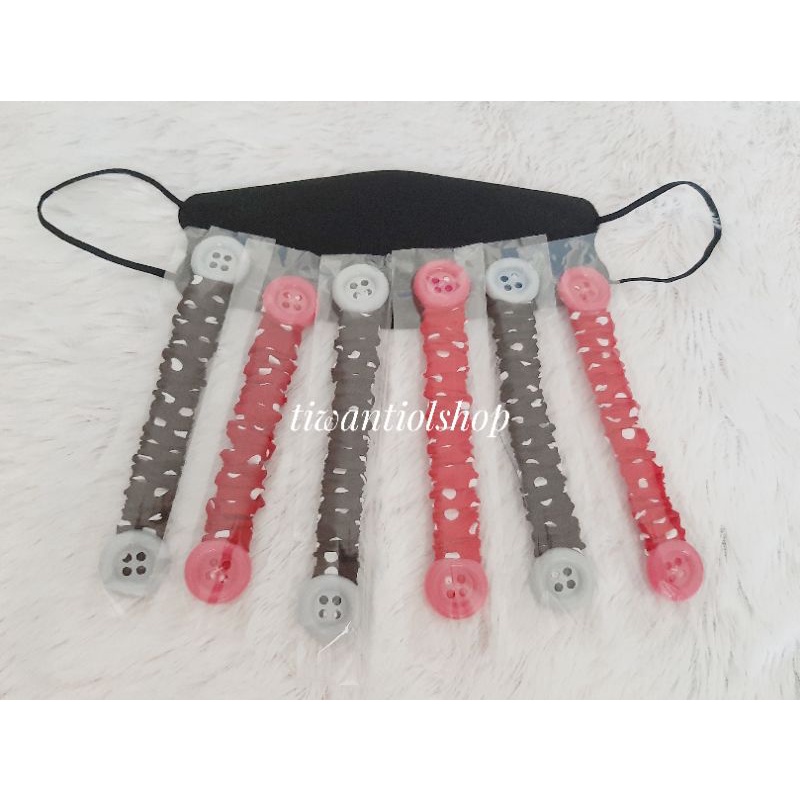 Konektor Masker Jilbab atau Tali Masker Jilbab
