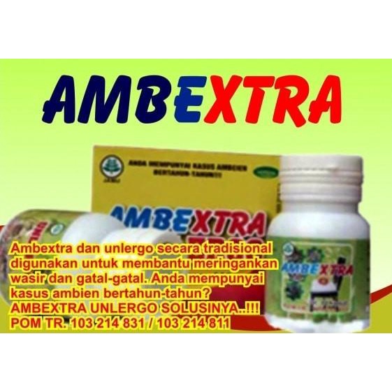 

Sale OBAT WASIR HERBAL ALAMI!! AMBEXTRA UNLERGO - BERKHASIAT AMAN AMPUH!! /OBAT HERBAL ASAM URAT/OBAT HERBAL PELANGSING/OBAT HERBAL KOLESTEROL/OBAT HERBAL DIABETES