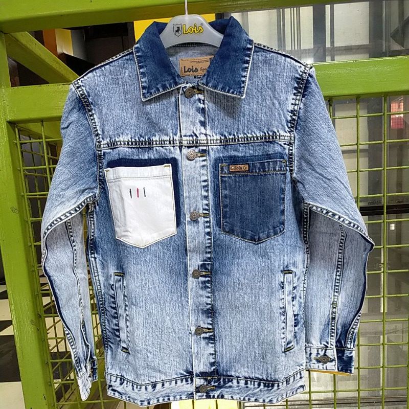 New arrival Jaket jeans pria - LOIS JEANS ORIGINAL - MJF134