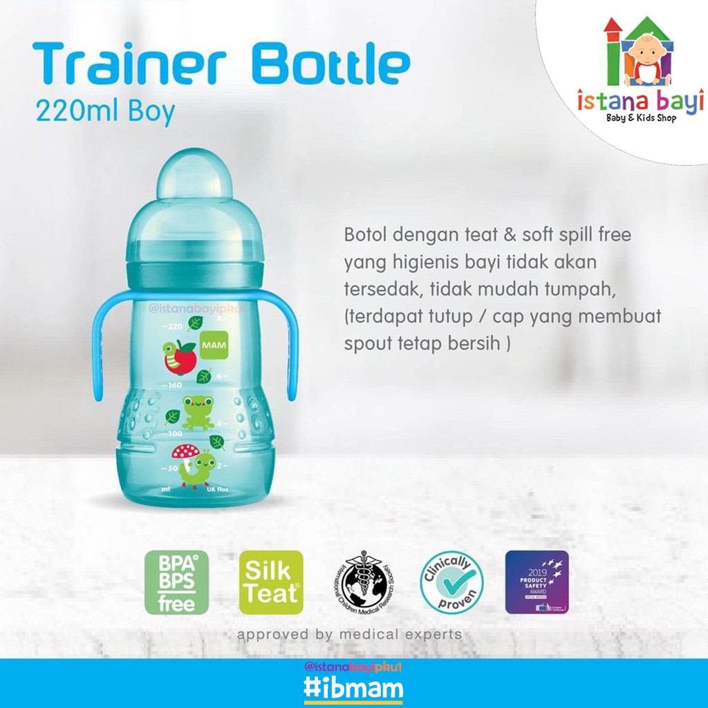 MAM Trainer Bottle Spout + Teat - Botol Minum Bayi