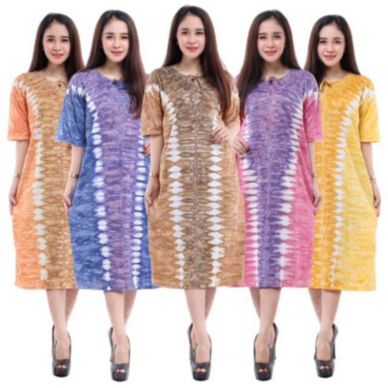 DASTER ARAB ZEEMA | RAYON SUPER GRADE A | RESLETING DEPAN BUSUI | RENDA MILO-Daster kaos random