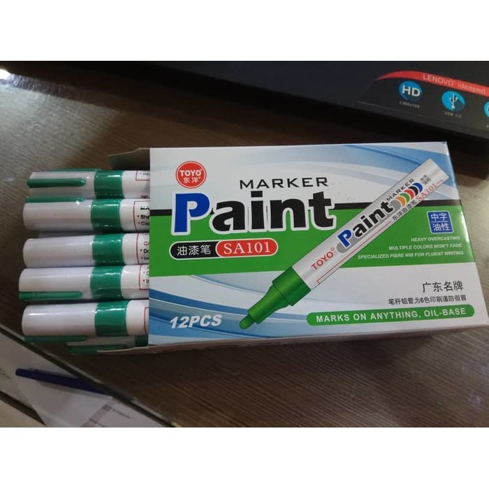 

Spidol Ban TOYO HIJAU - Paint Marker Toyo Kualitas Terbaik