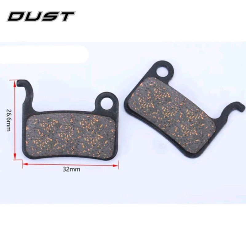 Dust DS-02S Brake Pad Shimano Deore SLX XT LX Saint Kampas Rem Sepeda