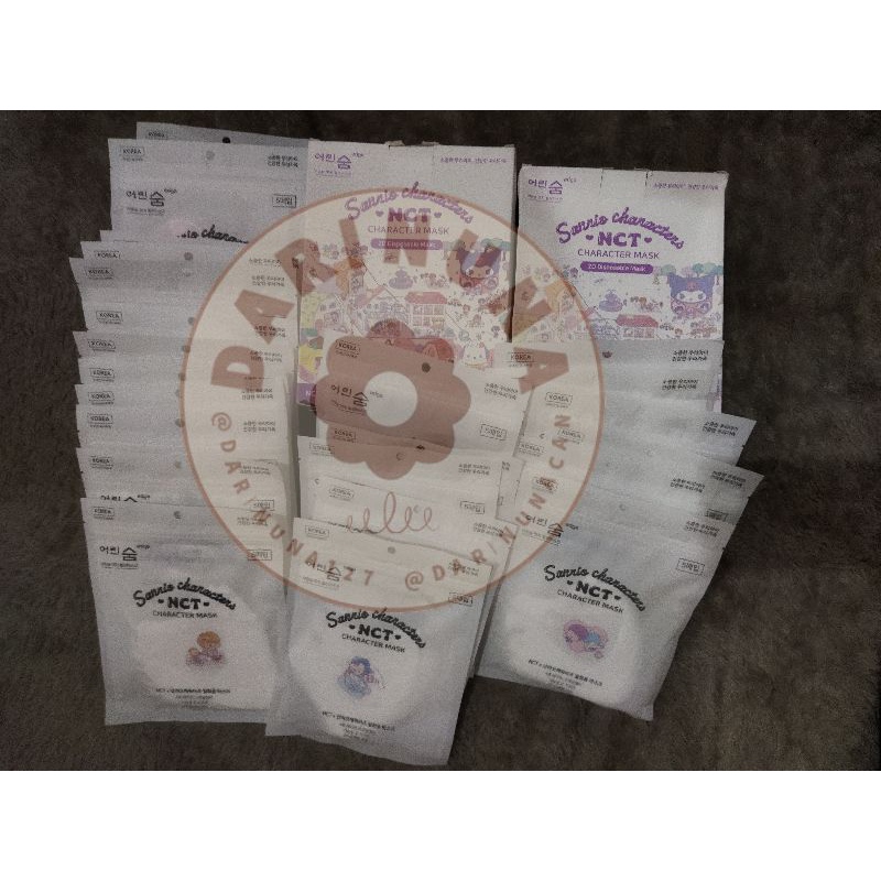 masker nct x sanrio (SOLD OUT THANKS<3)