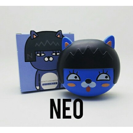 TEMPAT SOFTLENS NEO BLUE KAKAO FRIENS / LINE SERIES