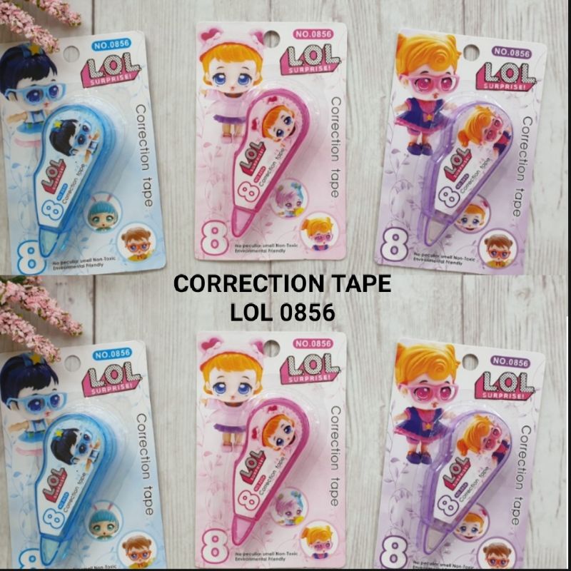 

Correction Tape / Pita Koreksi Funcy Lucu LOL 0856 (Ek_Official_store)