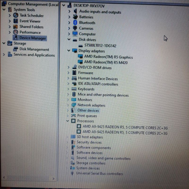 Laptop Asus Vivobook X540B Amd A9-9425 Ram 4GB/1TB HDD vga Amd Radeon R5 graphic-6