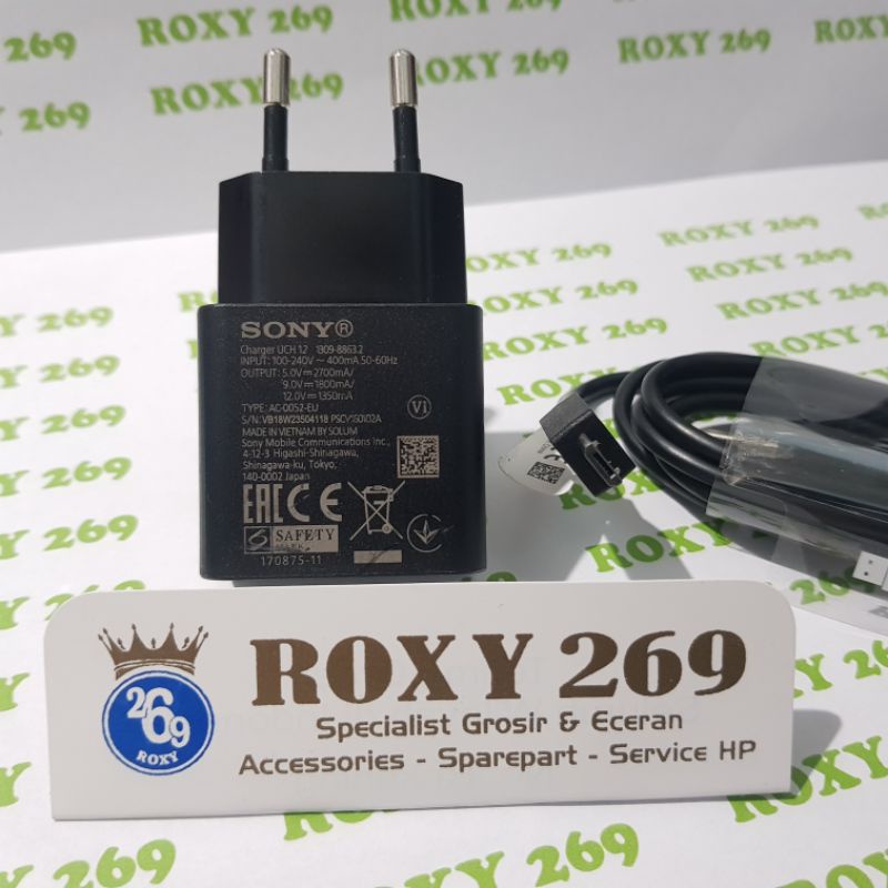 Charger Carger Sony Micro USB Z5 Z4 Z3 Z3+ Z2 Z1 Compact Mini Big Z3v Dual Z4v Premium Wifi LTE Z S 