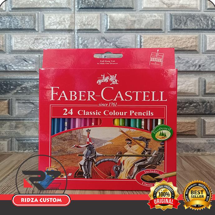 

Pensil Warna Faber Castell 24 Classic Colour Pensils