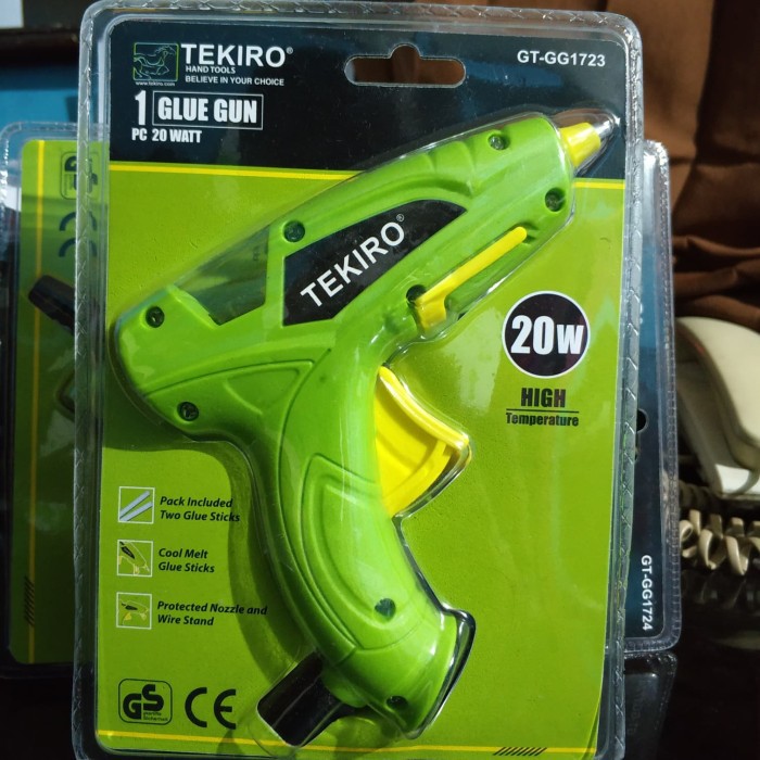 TEKIRO GLUE GUN 20 Watt Tekiro Alat LEM TEMBAK 20W Tekiro GT-GG1723 20watt