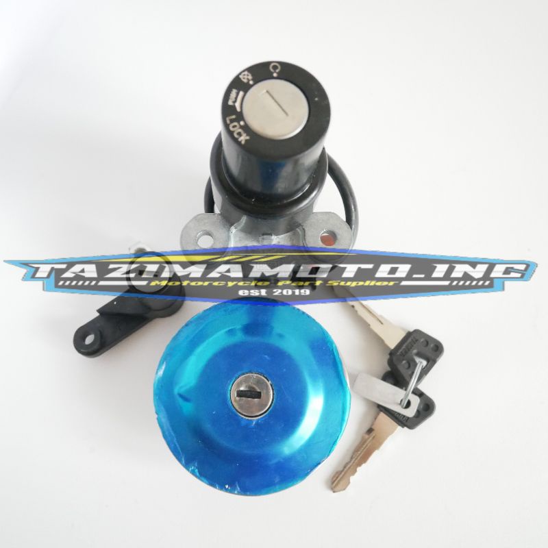 KUNCI KONTAK SET PLUS TUTUP TANGKI YAMAHA VIXION OLD LAMA ORI