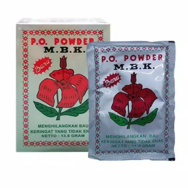 MBK Powder putih/silver isi 12 sachet ORIGINAL-BPOM