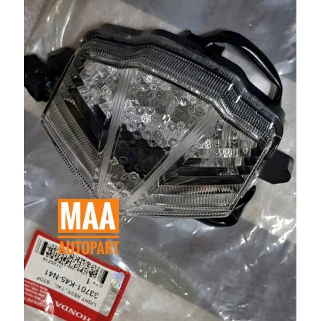 Light Assy Taillight Stoplamp Lampu Stop Belakang CBR150R CBR 150R K45G K45N Sonic 33701K45N41 Asli