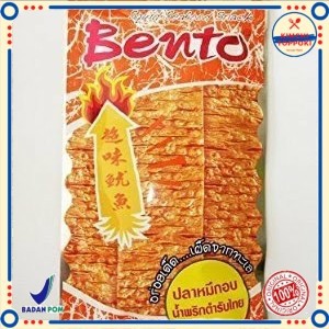 

Bento Squid Snack Rasa Thai Saus Cabai. Produk dari Thailand