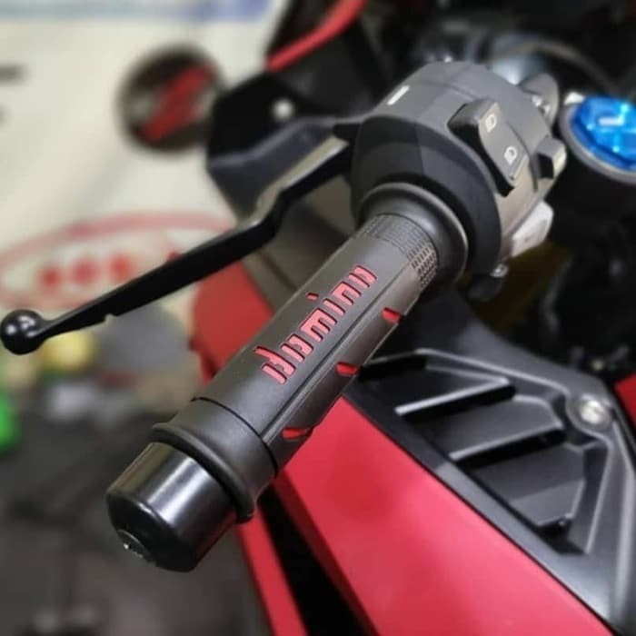 Handgrip Grip Gas Motor DOMINO Italy Racing Sporty Murah UNIVERSAL