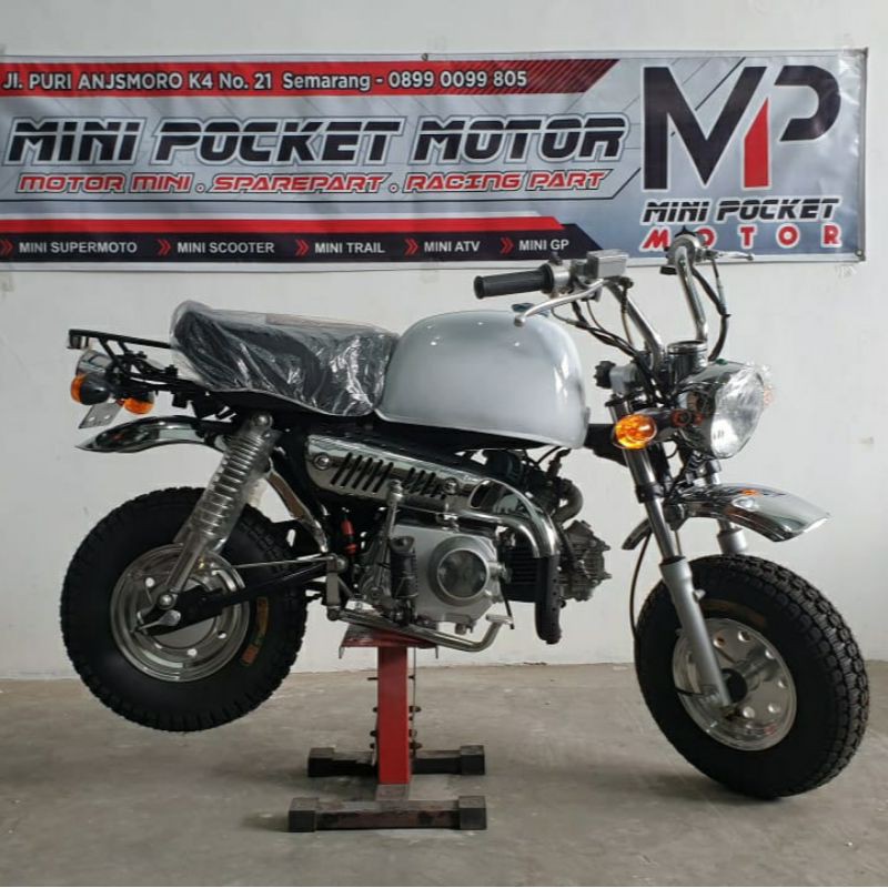 Motor Mini Gorilla 110cc Ring 8 Kopling 4Tak Mesin Motor Gorilla 110cc