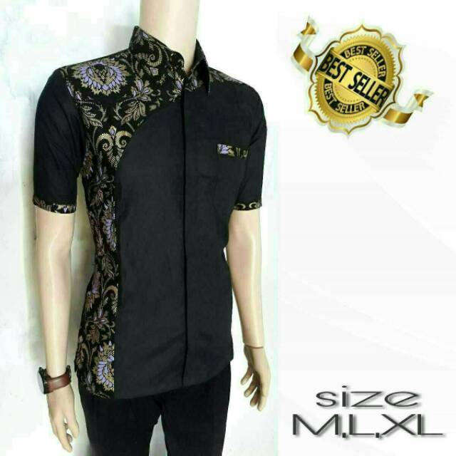 KEMEJA BATIK PRIA MODERN KEMEJA BATIK BEST SELLER HEM BATIK PRIA