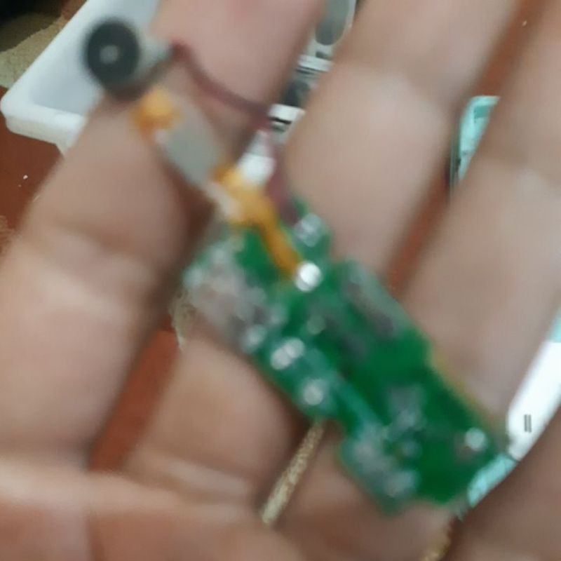 papan PCB bawah USB charger Hp polytron p 500+ mic