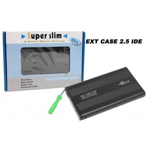 EXTERNAL CASE HDD 2.5&quot; IDE - CASING HARDDISK 2.5 INCH - HDD ENCLOSURE