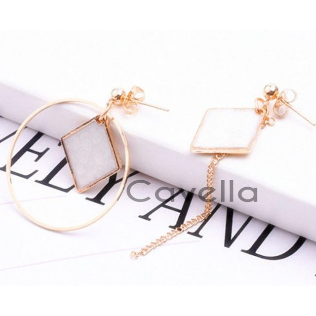 Premium Earring Anting by Cavella - Model : Opalite ER014