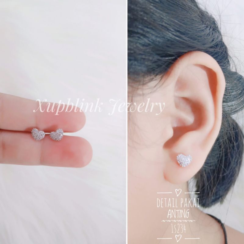 Anting Giwang Titanium Wanita Xupblink Jewelry