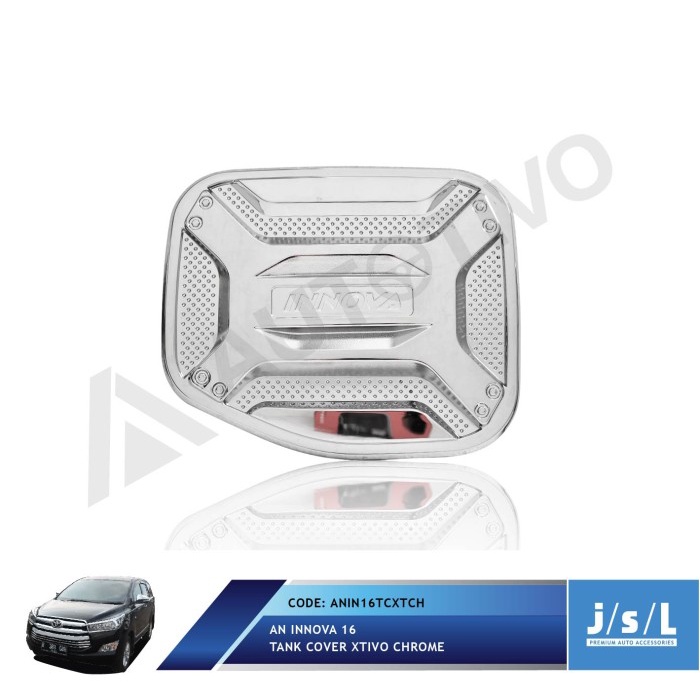 Tutup Bensin All New Innova 2016 Tank Cover Xtivo Chrome