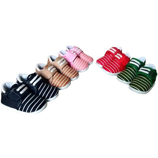 SEPATU BAYI SNEAKERS SALUR ANAK LAKI2/PEREMPUAN U 1 s/d 4 thn