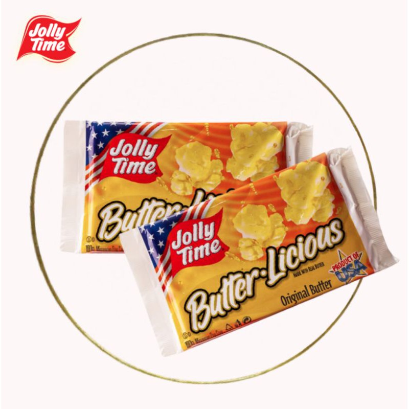

Jolly Time Microwave Popcorn - Butterlicious Product Of USA