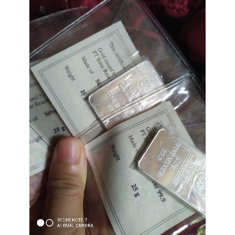 Perak srh 25 gram