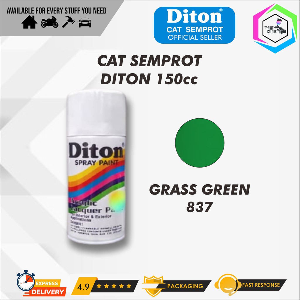 Diton Cat Semprot/Pylox/Motor/Helm/Gundam 150cc - 837 Grass Green