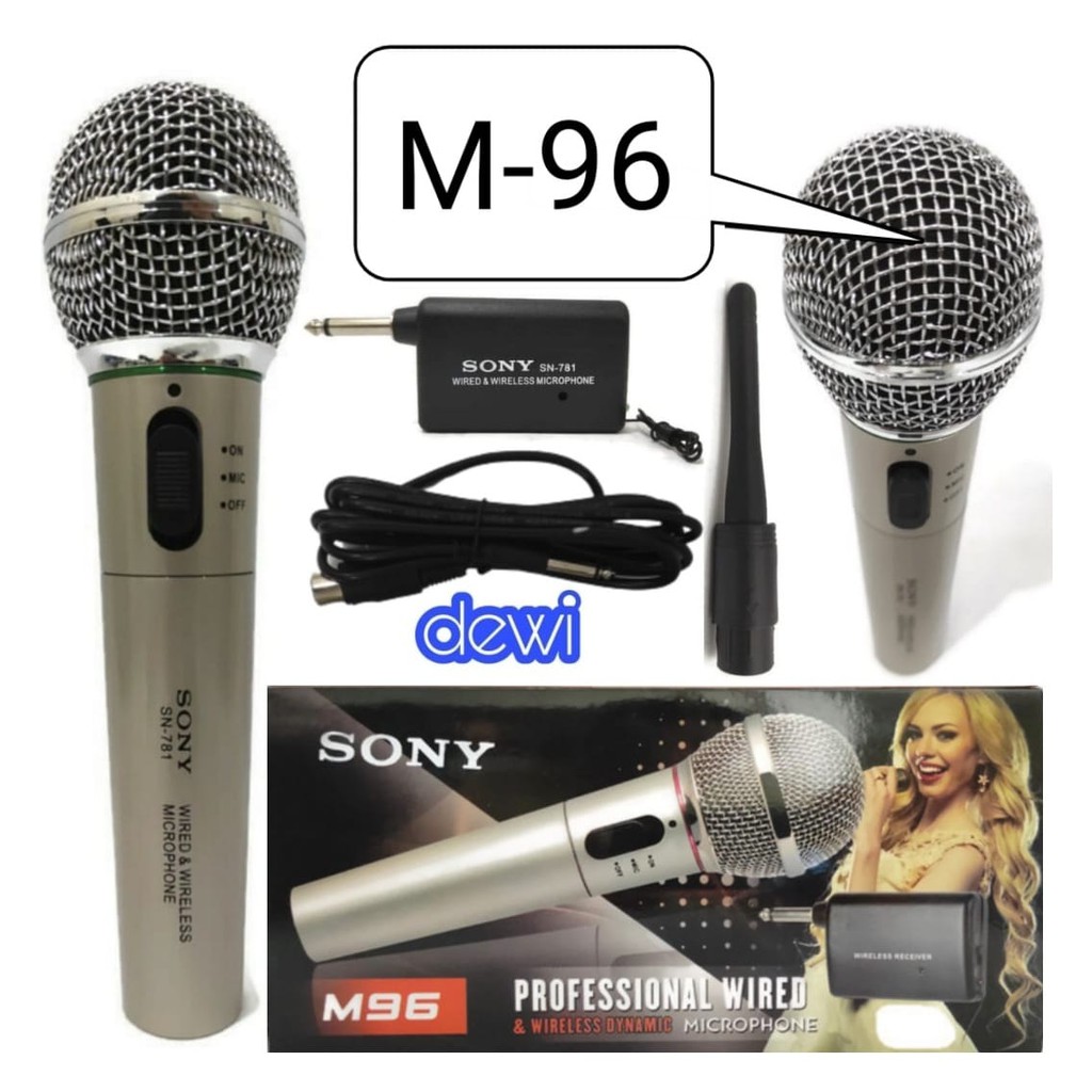 MIC WIRELESS SONY SN-781 / MIC SONY WIRELESS SN 781 / MIC SONY SN781