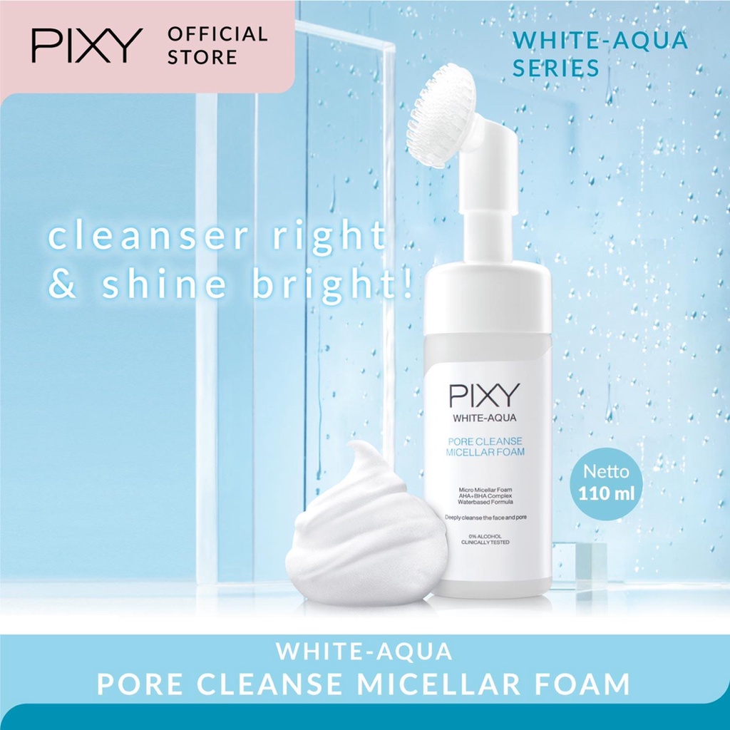 Pixy White Aqua Pore Cleanse Micellar Foam 110ml