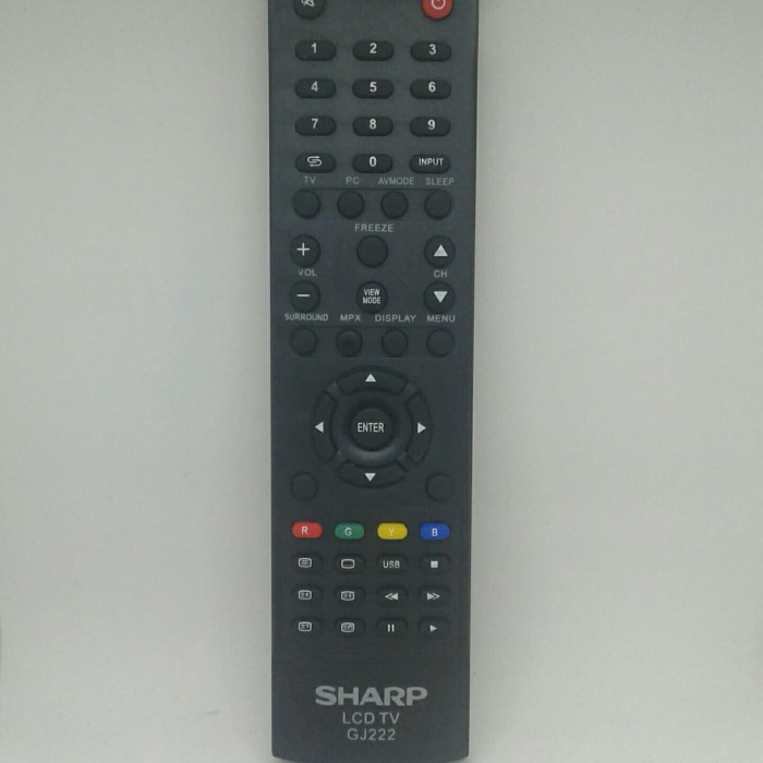 S51T71Gt Remote Remot Tv Sharp Gj222 Led Lcd D2R54Tg