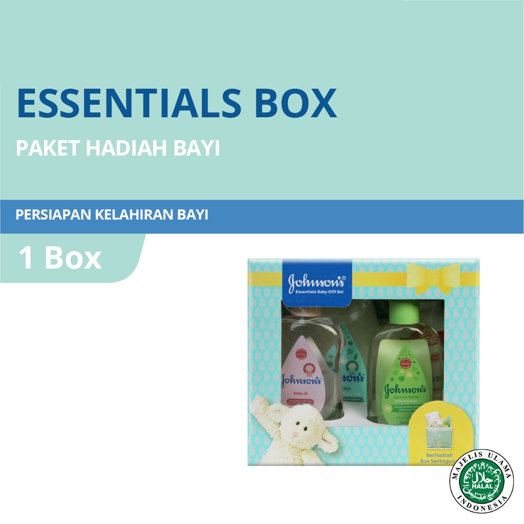 JOHNSON'S Essetials Gift Set  - Paket Hadiah Bayi