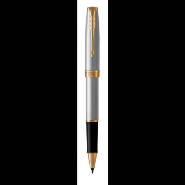 

Parker Sonnet Stainless Steel Gold Trim Rollerball