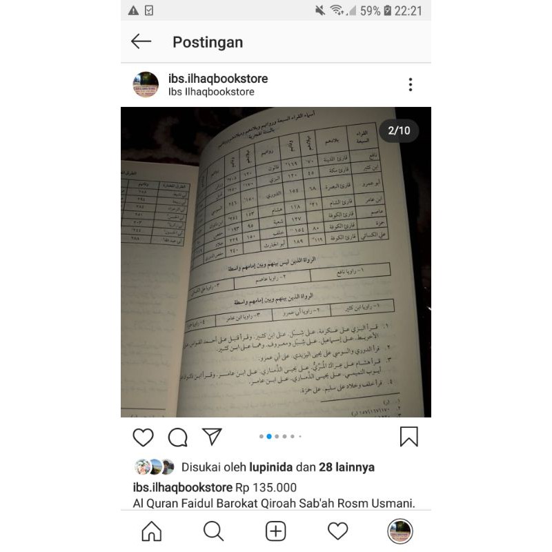 Faidul barokat alquran qiroah sab'ah