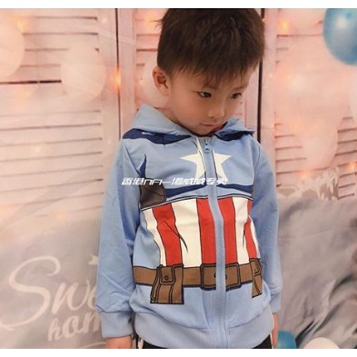 Jaket anak | Jaket Superhero Blue