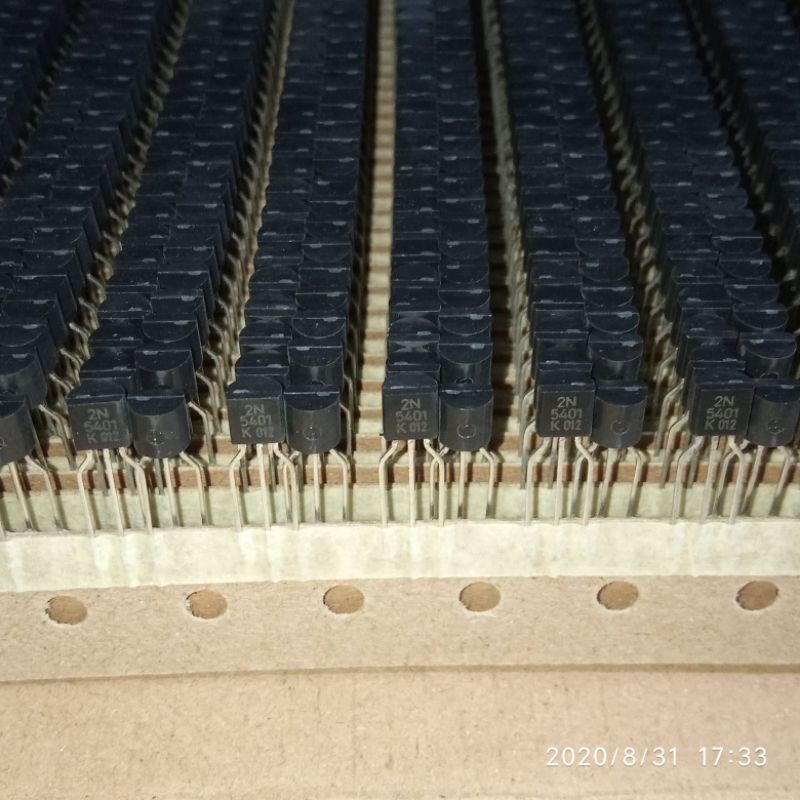 transistor 2n5401 KEC Original kaki tekuk rentengang tr 2n5401