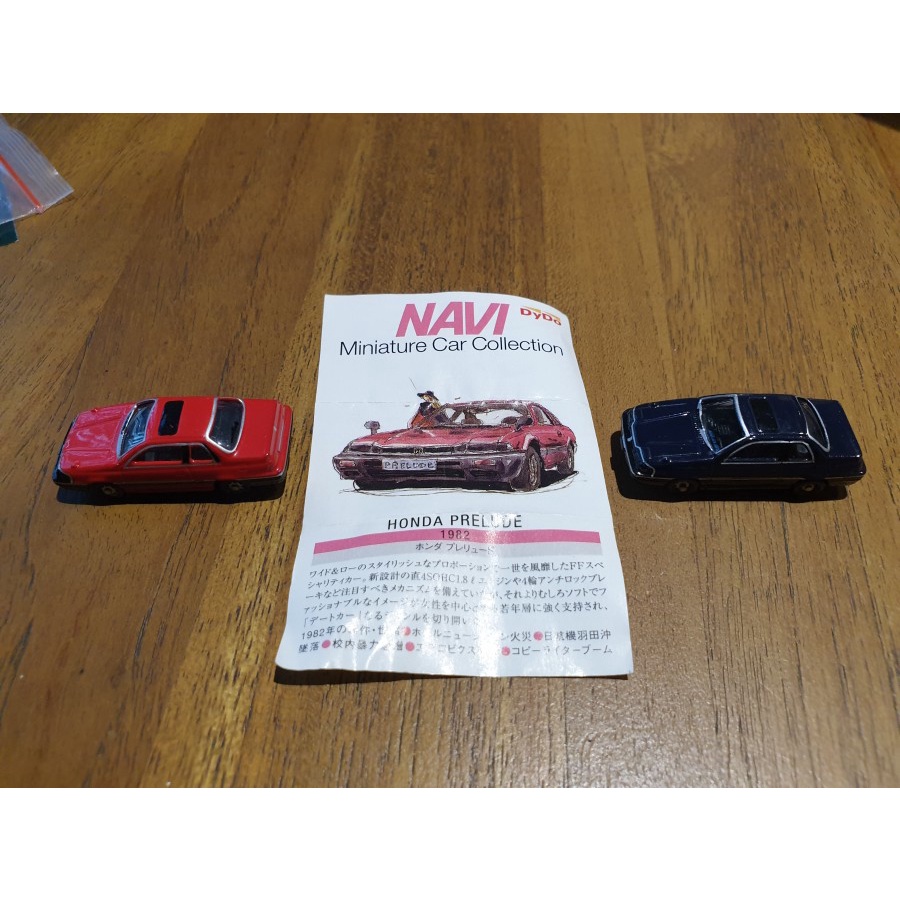 DIECAST DYDO NAVI HONDA PRELUDE 1982 METAL KARET ORI MURAH