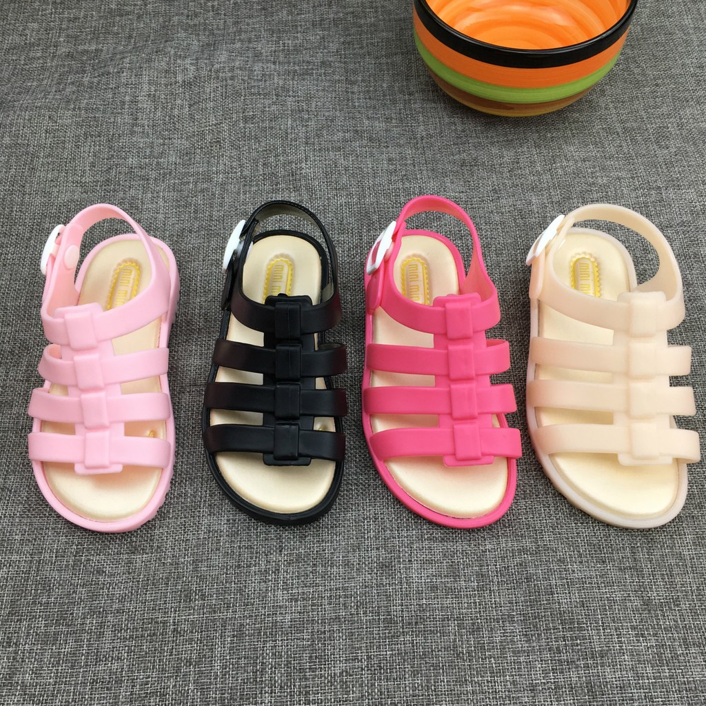  LOGU Sepatu  jelly  beans anak Jelly  shoes anak model 