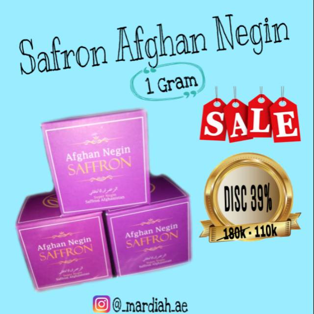 

Safron Afghan Negin