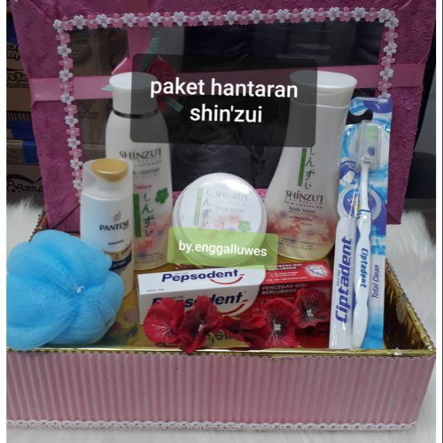 PAKET HANTARAN SHINZUI FRE BOX/ Paket seserahan Nikah/ paket Lamaran