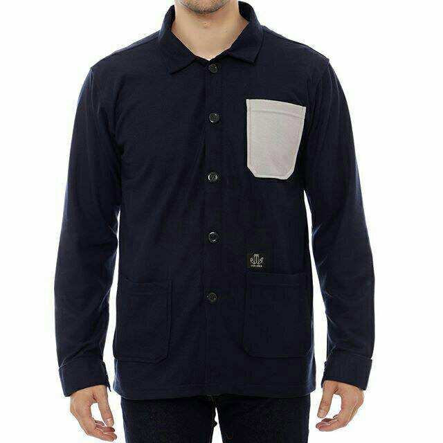 JAVAJONES Worker Jaket Smith Navy | Outer Pria Wanita