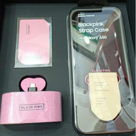 Samsung Galaxy Friends X Blackpink A50 A70 A80 Strap Case Casing Dock Charger Desktop